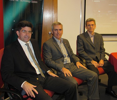 Sebastián Biagini, Luis Rodríguez Fon y Javier Haltrecht.