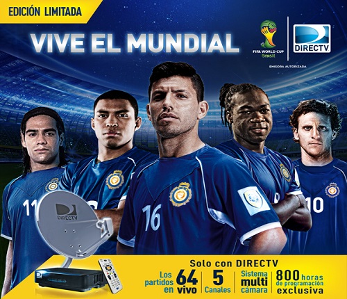 DirectTV para la Copa Mundial de la FIFA